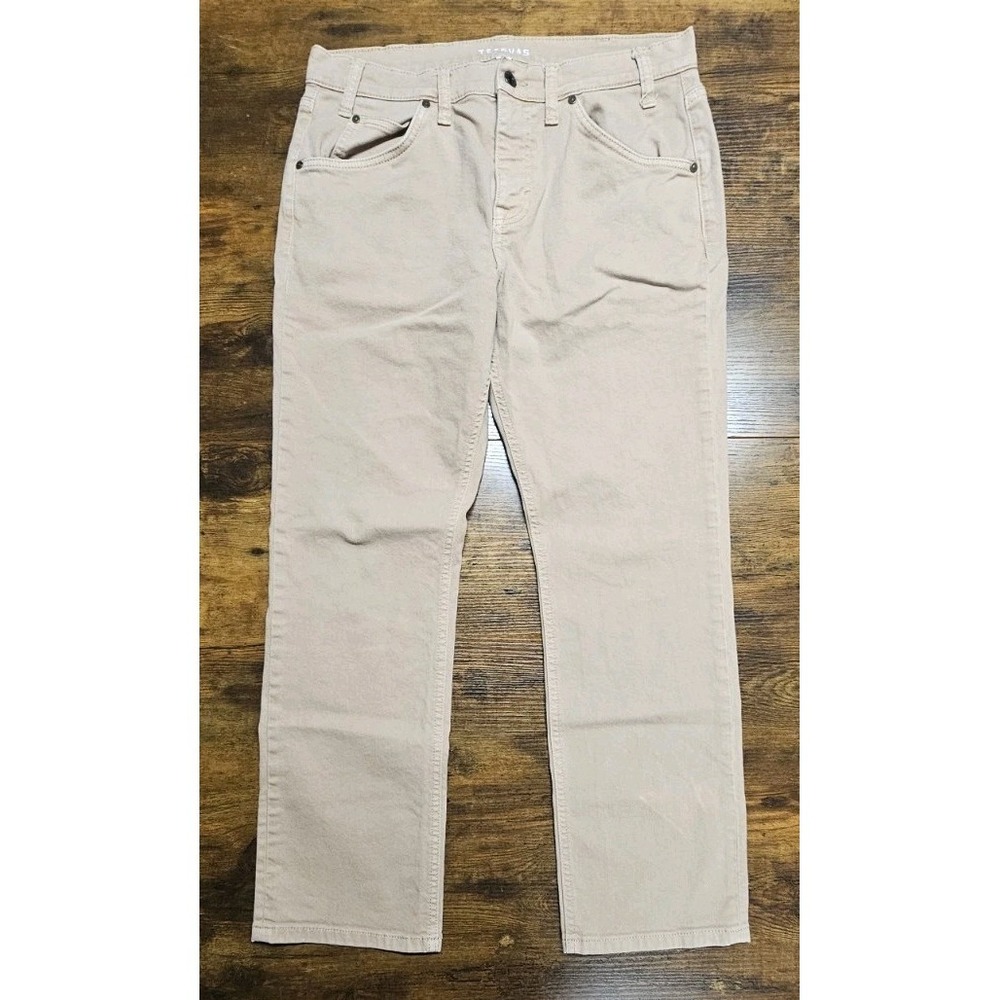 Tecovas Standard Fit Jeans Mens 32x29 Beige Denim Western Cowboy